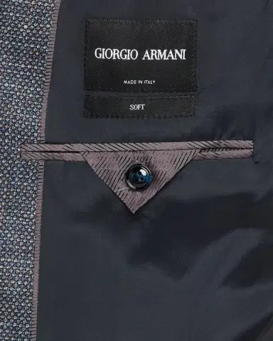 Giorgio Armani Men's Wool Linen Silk Sport Coat | Thumbnail 6 Giorgio Armani Men's Wool Linen Silk Sport Coat | Thumbnail 6