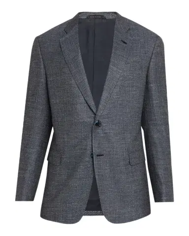 Giorgio Armani Men's Wool Linen Silk Sport Coat | Thumbnail 1 Giorgio Armani Men's Wool Linen Silk Sport Coat | Thumbnail 1