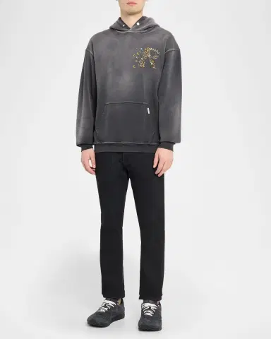 Represent Men's Butterfly Initial Cotton Hoodie | Thumbnail 2 Represent Men's Butterfly Initial Cotton Hoodie | Thumbnail 2