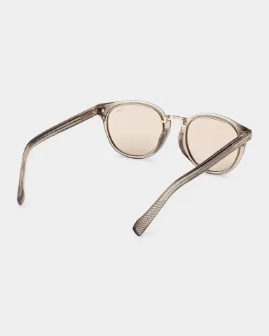 Zegna 51mm Acetate & Titanium Round Sunglasses | Thumbnail 5 Zegna 51mm Acetate & Titanium Round Sunglasses | Thumbnail 5