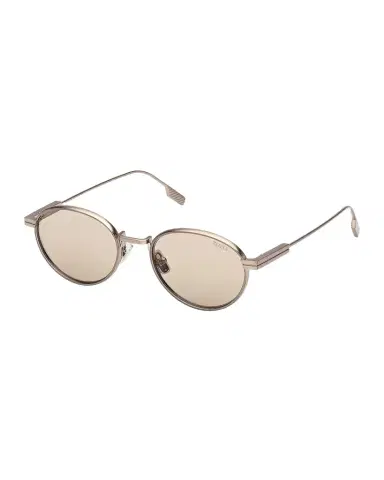 Zegna 52mm Acetate & Metal Round Sunglasses | Thumbnail 1 Zegna 52mm Acetate & Metal Round Sunglasses | Thumbnail 1
