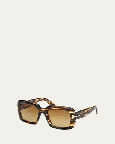 TOM FORD Icon 53mm Acetate Square Sunglasses | Thumbnail 2 TOM FORD Icon 53mm Acetate Square Sunglasses | Thumbnail 2
