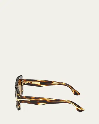 TOM FORD Icon 53mm Acetate Square Sunglasses | Thumbnail 3 TOM FORD Icon 53mm Acetate Square Sunglasses | Thumbnail 3