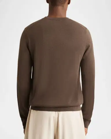Reiss Men's Wessex Merino-Wool Crewneck Sweater | Thumbnail 3 Reiss Men's Wessex Merino-Wool Crewneck Sweater | Thumbnail 3