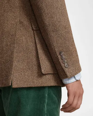 Polo Ralph Lauren Unisex Wool Herringbone Single-Breasted Sport Coat | Thumbnail 6 Polo Ralph Lauren Unisex Wool Herringbone Single-Breasted Sport Coat | Thumbnail 6