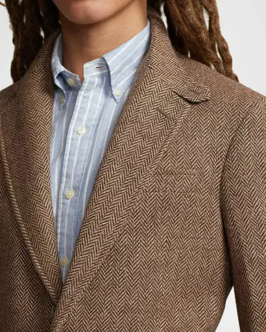Polo Ralph Lauren Unisex Wool Herringbone Single-Breasted Sport Coat | Thumbnail 7 Polo Ralph Lauren Unisex Wool Herringbone Single-Breasted Sport Coat | Thumbnail 7