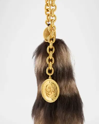 Chloé The Treasure Tails Shearling Charm | Thumbnail 2 Chloé The Treasure Tails Shearling Charm | Thumbnail 2