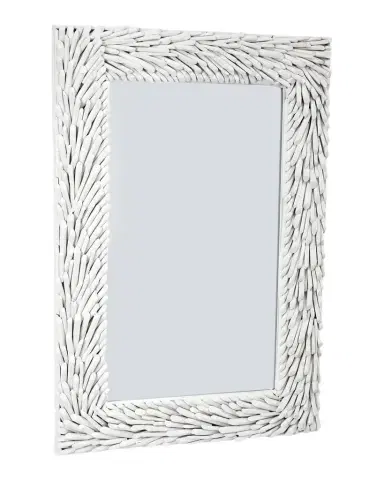 Old World Design Lyra Carved Wood 39" Wall Mirror | Thumbnail 1 Old World Design Lyra Carved Wood 39" Wall Mirror | Thumbnail 1