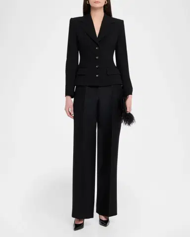 Dolce & Gabbana Technical Gabardine Dolce Jacket | Thumbnail 2 Dolce & Gabbana Technical Gabardine Dolce Jacket | Thumbnail 2