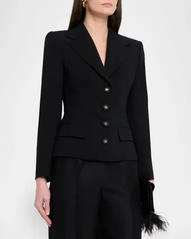 Dolce & Gabbana Technical Gabardine Dolce Jacket | Thumbnail 4 Dolce & Gabbana Technical Gabardine Dolce Jacket | Thumbnail 4