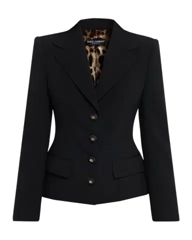 Dolce & Gabbana Technical Gabardine Dolce Jacket | Thumbnail 1 Dolce & Gabbana Technical Gabardine Dolce Jacket | Thumbnail 1