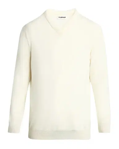 Jil Sander Men's Wool V-Neck Sweater | Thumbnail 1 Jil Sander Men's Wool V-Neck Sweater | Thumbnail 1
