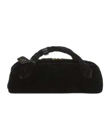 Alaïa Le Teckel Shearling Clutch | Thumbnail 1 Alaïa Le Teckel Shearling Clutch | Thumbnail 1