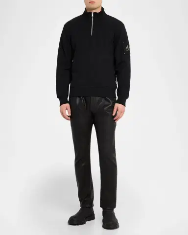 Moose Knuckles Men's Hartsfield Quarter-Zip Sweatshirt | Thumbnail 2 Moose Knuckles Men's Hartsfield Quarter-Zip Sweatshirt | Thumbnail 2