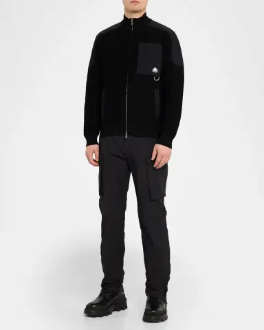 Moose Knuckles Men's Elowan Full-Zip Sweater | Thumbnail 2 Moose Knuckles Men's Elowan Full-Zip Sweater | Thumbnail 2