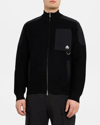 Moose Knuckles Men's Elowan Full-Zip Sweater | Thumbnail 4 Moose Knuckles Men's Elowan Full-Zip Sweater | Thumbnail 4