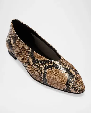 Aeyde Betty Leather Ballerina Flats | Thumbnail 4 Aeyde Betty Leather Ballerina Flats | Thumbnail 4