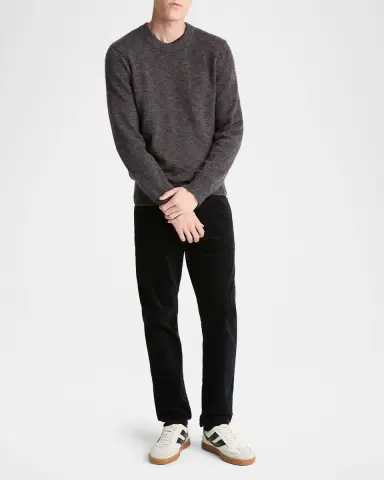 Vince Men 's Multi-Mix Merino Wool Blend Sweater | Thumbnail 2 Vince Men 's Multi-Mix Merino Wool Blend Sweater | Thumbnail 2