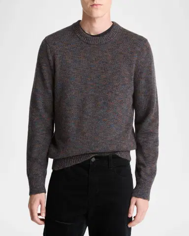 Vince Men 's Multi-Mix Merino Wool Blend Sweater | Thumbnail 4 Vince Men 's Multi-Mix Merino Wool Blend Sweater | Thumbnail 4
