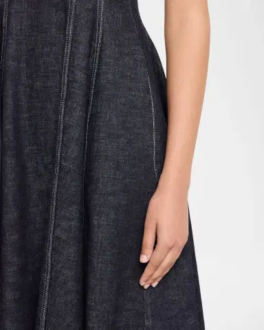 Marni Sleeveless Denim Midi Dress | Thumbnail 5 Marni Sleeveless Denim Midi Dress | Thumbnail 5