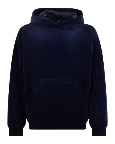 Moose Knuckles Men 's Preston Velour Hoodie | Thumbnail 1 Moose Knuckles Men 's Preston Velour Hoodie | Thumbnail 1