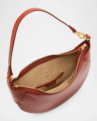 Polo Ralph Lauren Polo ID Calfskin Mini Shoulder Bag | Thumbnail 4 Polo Ralph Lauren Polo ID Calfskin Mini Shoulder Bag | Thumbnail 4