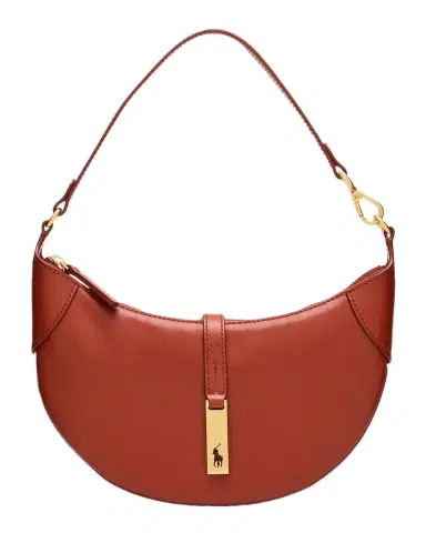 Polo Ralph Lauren Polo ID Calfskin Mini Shoulder Bag | Thumbnail 1 Polo Ralph Lauren Polo ID Calfskin Mini Shoulder Bag | Thumbnail 1