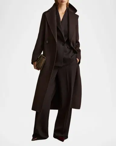 Reiss Lucia Double-Face Wool-Blend Coat | Thumbnail 2 Reiss Lucia Double-Face Wool-Blend Coat | Thumbnail 2