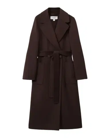 Reiss Lucia Double-Face Wool-Blend Coat | Thumbnail 1 Reiss Lucia Double-Face Wool-Blend Coat | Thumbnail 1