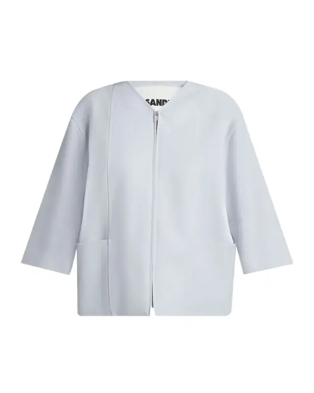 3/4-Sleeve Zip Jacket 3/4-Sleeve Zip Jacket