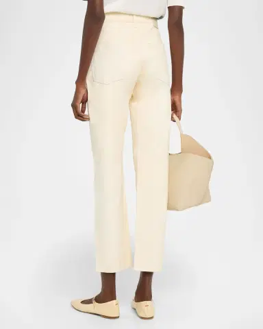 Polo Ralph Lauren Lambskin Relaxed Straight Pants | Thumbnail 3 Polo Ralph Lauren Lambskin Relaxed Straight Pants | Thumbnail 3