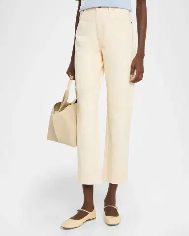 Polo Ralph Lauren Lambskin Relaxed Straight Pants | Thumbnail 4 Polo Ralph Lauren Lambskin Relaxed Straight Pants | Thumbnail 4