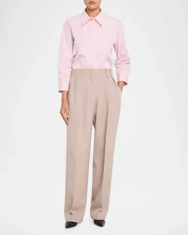 Jil Sander Cotton Poplin Button-Down Shirt | Thumbnail 2 Jil Sander Cotton Poplin Button-Down Shirt | Thumbnail 2