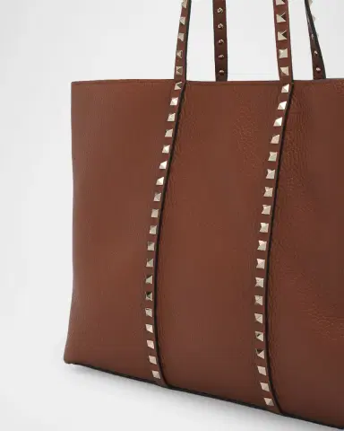 Valentino Garavani Rockstud Grain Leather Tote Bag | Thumbnail 5 Valentino Garavani Rockstud Grain Leather Tote Bag | Thumbnail 5