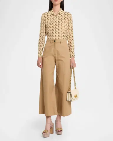 Valentino Garavani Vain Ostrich Leather Shoulder Bag | Thumbnail 5 Valentino Garavani Vain Ostrich Leather Shoulder Bag | Thumbnail 5