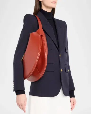 Polo Ralph Lauren Polo ID Large Calfskin Shoulder Bag | Thumbnail 2 Polo Ralph Lauren Polo ID Large Calfskin Shoulder Bag | Thumbnail 2