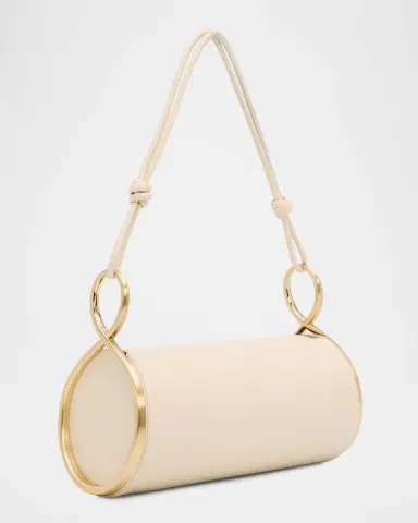 Cult Gaia Dahlia Cylindrical Leather Shoulder Bag | Thumbnail 7 Cult Gaia Dahlia Cylindrical Leather Shoulder Bag | Thumbnail 7