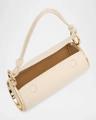 Cult Gaia Dahlia Cylindrical Leather Shoulder Bag | Thumbnail 8 Cult Gaia Dahlia Cylindrical Leather Shoulder Bag | Thumbnail 8