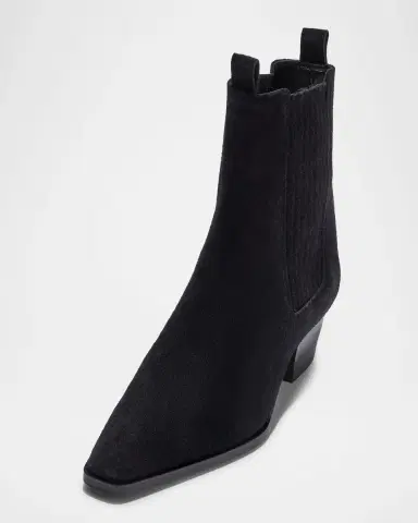 Aeyde 40mm Agata Suede Ankle Boots | Thumbnail 3 Aeyde 40mm Agata Suede Ankle Boots | Thumbnail 3