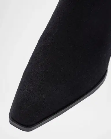 Aeyde 40mm Agata Suede Ankle Boots | Thumbnail 4 Aeyde 40mm Agata Suede Ankle Boots | Thumbnail 4