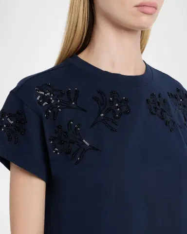 Rag & Bone Kelly Boxy Beaded Floral Tee | Thumbnail 4 Rag & Bone Kelly Boxy Beaded Floral Tee | Thumbnail 4