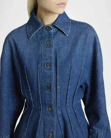 Givenchy Short Waisted Denim Dress | Thumbnail 5 Givenchy Short Waisted Denim Dress | Thumbnail 5
