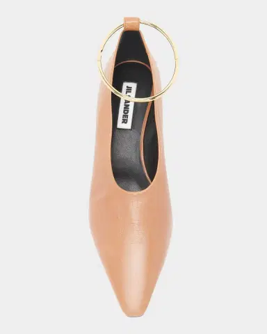 Jil Sander Ring Court Leather Pumps | Thumbnail 4 Jil Sander Ring Court Leather Pumps | Thumbnail 4