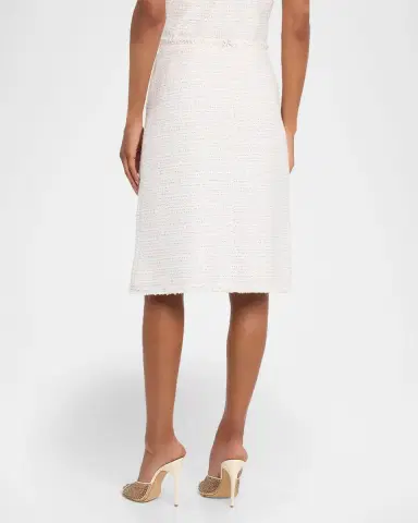 Giambattista Valli Paillette Tweed A-Line Skirt | Thumbnail 3 Giambattista Valli Paillette Tweed A-Line Skirt | Thumbnail 3