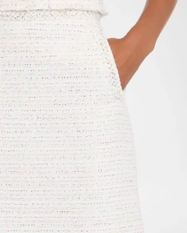 Giambattista Valli Paillette Tweed A-Line Skirt | Thumbnail 5 Giambattista Valli Paillette Tweed A-Line Skirt | Thumbnail 5