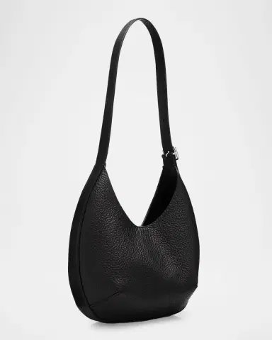 Courrèges Holy Small Grained Leather Hobo Bag | Thumbnail 2 Courrèges Holy Small Grained Leather Hobo Bag | Thumbnail 2