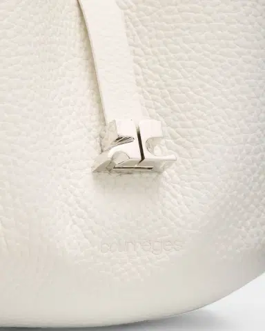 Courrèges Holy Small Grained Leather Hobo Bag | Thumbnail 10 Courrèges Holy Small Grained Leather Hobo Bag | Thumbnail 10