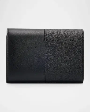 Loewe Duet Small Vertical Leather Wallet | Thumbnail 6 Loewe Duet Small Vertical Leather Wallet | Thumbnail 6