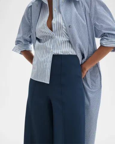Rag & Bone Irina Cropped Wide-Leg Trousers | Thumbnail 4 Rag & Bone Irina Cropped Wide-Leg Trousers | Thumbnail 4