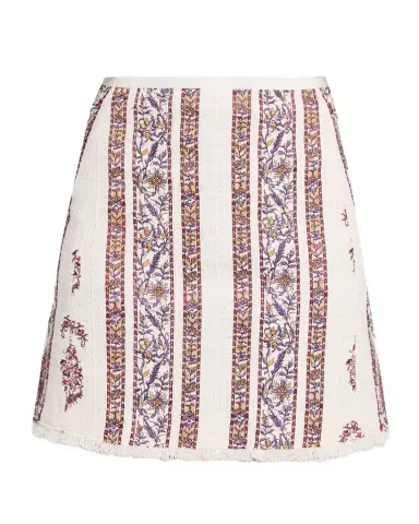 Giambattista Valli Floral Bouclé A-Line Mini Skirt | Thumbnail 1 Giambattista Valli Floral Bouclé A-Line Mini Skirt | Thumbnail 1